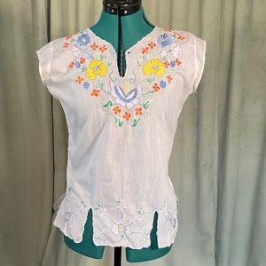 Vintage floral top